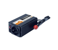 Solight IN05 invertor 12V čierna / USB 500mA / kovový / max. zaťaženie: 200W