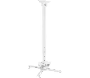 VivoLink Ceiling Mount L biela / stropný držiak pre projektor / 74.5cm - 114.5cm / až do 35 kg