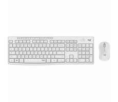 Logitech MK295 Silent biela / Bezdrôtová sada klávesnice a myši / US layout / USB nanoprijímač