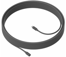 Logitech predlžovací kábel pre MeetUp mikrofón / dĺžka kábla 10m / čierna