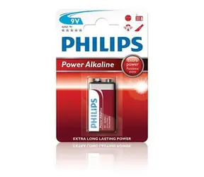 Philips batéria 9V PowerLife, alkalická - 1ks