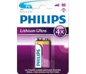 Philips batéria 9V Ultra lítium - 1ks