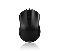 MODECOM MC-M4.1 čierna / drôtová optická myš / 1200DPI / USB / 3 tlačidlá