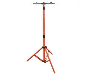 Solight WM-150-S stojan teleskopický pre LED reflektory oranžová / 60-150cm / pre 1-2 reflektory
