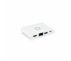 DICOTA Prenosné dokovacie zariadenie USB-C 4v1 biela / HDMI / 1x USB-A / 1x USB-C