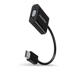 Axagon RVH-VGAN, HDMI -> VGA redukcia/adapter, FullHD, audio výstup, micro USB napr. konektor