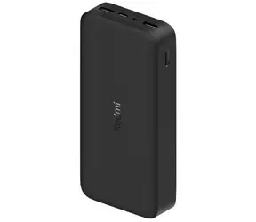 Xiaomi Mi Redmi 18W Fast Charge 20000mAh čierna / Power Bank / 2x USB / 5V &amp; 9V &amp; 12V