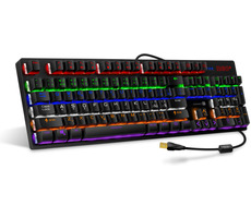 Connect IT NEO+ (CKB-3591-CS) čierna / Mechanická herná klávesnica / podsvietená / CZ + SK layout / USB / 1.8m 