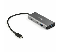 StarTech HB31C2A2CB USB Hub sivá / 2x USB-A / 2x USB-C / 10 Gbs