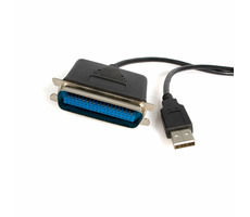 StarTech adaptér USB-A na Centronics 3 m čierna 