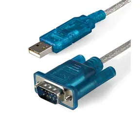 StarTech kábel USB-A na RS232 DB9 (1 Mbps) modrá