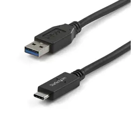 StarTech kábel USB-C na USB-A (3.0) 1 m čierna