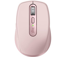 Logitech MX Anywhere 3 ružová / bezrátová myš / Laserový senzor / 4000 DPI / 6 tlačidiel / Bluetooth / 2.4 GHz