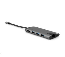 Verbatim 49142 USB-C dokovacia stanica / 3x USB-A 3.0 / 1x USB-C 3.1 / 1x HDMI (4K@30Hz) / 1x GLAN / SD&amp;MicroSD