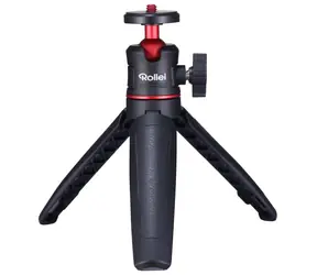 Rollei Comfort Desktop čierno-červená / Statív / pre akčné kamery a chytré telefóny / nosnosť 1200g,