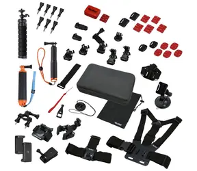 Rollei XL sada príslušenstva pre outdoor / 49ks pre kamery Rollei a GoPro