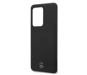 Mercedes Silikónový Kryt pre Samsung Galaxy S20 Ultra čierna