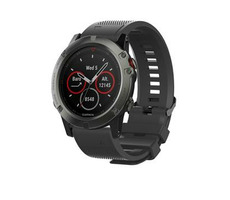 Tactical 668 Silikónový Remienok pre Garmin Fenix 5X &amp; 6X QuickFit 26mm čierna