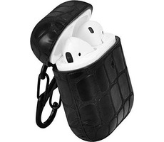 Terratec AirBox Stone Pattern Black / Puzdro pre Apple AirPods 1 &amp; 2