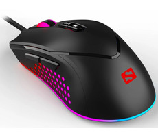 Sandberg Azazinator čierna / optická herná myš / 6400 DPI / 7 tlačidiel / USB / LED podsvietenie