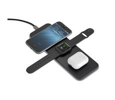 TERRATEC ChargeAir All čierna / bezdrôtová nabíjačka / 10W / telefón &amp; Apple Watch &amp; Apple AirPods