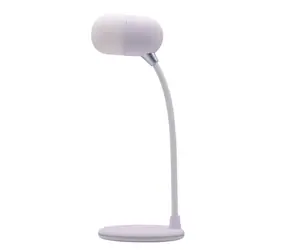 Terratec Charge AIR Light &amp; Sound biela / LED lampička / bezdrôtové nabíjanie 5W / Bluetooth / 3W reproduktor