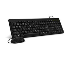 Connect IT CKM-4000-CS Combo čierna / Set klávesnice + myši / CZ layout / USB 2.0 / 1000 DPI