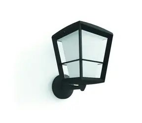 Philips Hue Econic LED 1x15W stena čierna / vonkajšie nástenné svietidlo / 1150lm / 2200-6500K / RGB / IP44