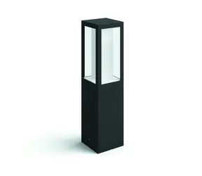 Philips Hue Impress LED 1x8W stĺpikové 40cm čierna / vonkajšie stĺpové svietidlo / 1200lm / 2200-6500K / RGB / IP44