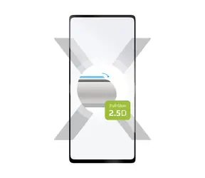 FIXED Full-Cover Ochranné tvrdené sklo pre Samsung Galaxy S20 FE &amp; FE 5G čierna / lepenie cez celý displej