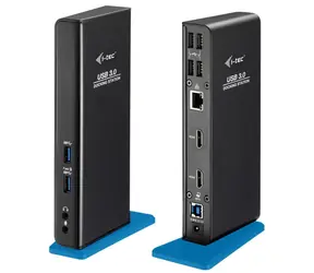 i-tec USB 3.0 &amp; USB-C Dual HDMI Dock / dokovacia stanica / 2x HDMI / 4xUSB2.0 &amp; 2x USB3.0 / LAN / 3.5mm jack