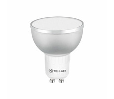 TELLUR WiFi Smart LED RGB žiarovka GU10 5 W číra / teplá biela
