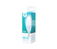 Forever LED žiarovka E14 C37 10W (teplá biela) / 3000K / 900 lm