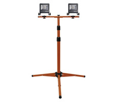 LEDVANCE WORKLIGHT 2x20W 840 TRIPOD / LED stavebný reflektor / IP65 / 3600 lm / studená biela