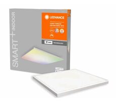 LEDVANCE Smart+ Planon Frameless Square WIFI TW + RGB 60x60cm biela / Stropné svietidlo / 40W / 3400lm / 3000-6500K