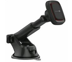 Connect IT InCarz 4Strong360 CARBON čierna / Magnetický držiak do auta / univerzálny / 4 magnety