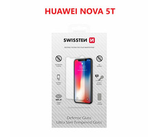 SWISSTEN Ochranné temperované sklo 2.5D pre HUAWEI NOVA 5T