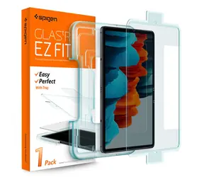 Spigen Glas tR EZ Fit ochranné sklo pre Samsung Galaxy Tab S7