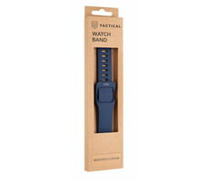 Tactical 790 Silikónový Remienok s Prackou pre Apple Watch 38 &amp; 40mm Night modrá