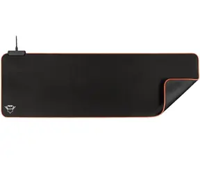 Trust GXT 764 GLide Flex RGB XXL čierna / podložka pod myš