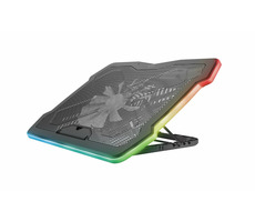 Trust GXT 1126 Aura Laptop Cooling Stand čierna / chladiaca podložka / pre notebooky 17" / 1 ventilátor