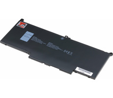 T6 Power Batéria pre DELL Latitude 7280 & 7290 & 7380 & 7390 & 7480 & 7490 (7500 mAh) / Li- POL / 4 články / 7500 mAh 