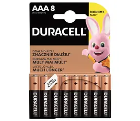 DURACELL - Basic batéria AAA 8 ks