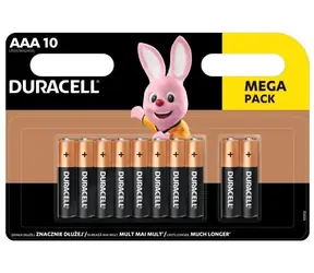 Duracell - Basic batéria AAA 10 ks