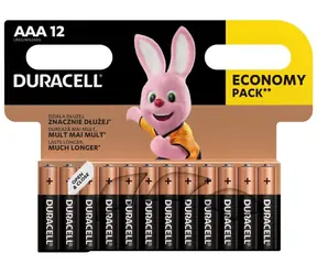 DURACELL - Basic batéria AAA 12 ks