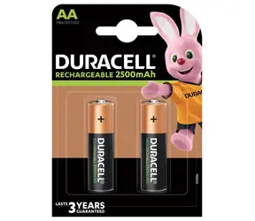DURACELL - Nabíjací AA 2500mAh 2 ks