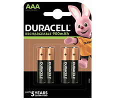 DURACELL - Nabíjací AAA 900mAh 4 ks