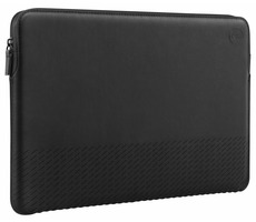DELL EcoLoop Leather Sleeve 15" čierna / Puzdro pre Dell Latitude 9520 &amp; Latitude 951 / koža + polyester