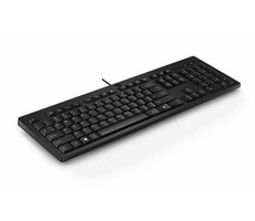 HP 125 drôtová klávesnica CZ čierna / Drôtová klávesnica / USB-A / CZ&amp;SK layout
