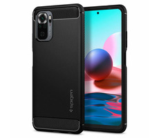 Spigen Rugged Armor púzdro pre XIAOMI Redmi Note 10 &amp; 10S čierna